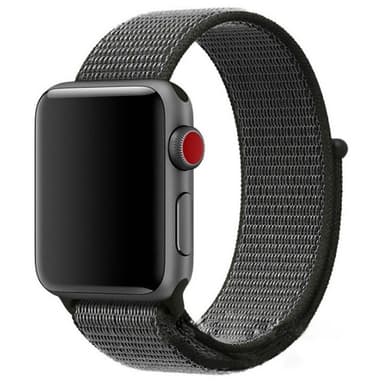 Apple Watch 38mm Nylon armbånd - Dark Olive