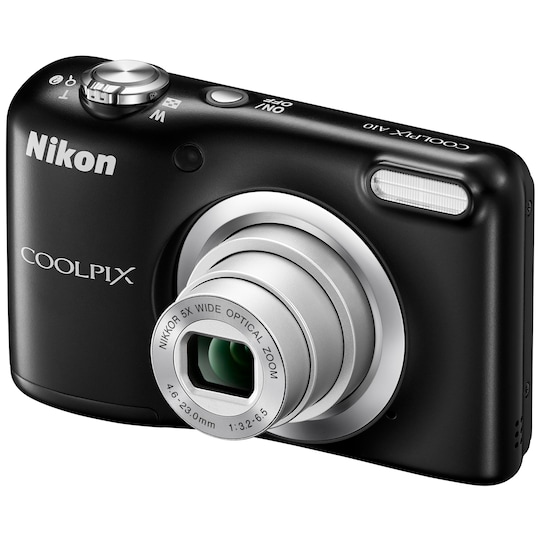 Nikon CoolPix A10 kompaktkamera (sort)