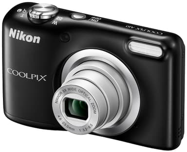 Nikon CoolPix A10 kompaktkamera (sort) Nikon CoolPix A10 kompaktkamera (sort)