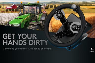 Logitech G Saitek Farming Simulator kontrollsystem (til PC)