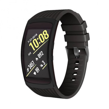Sport armbånd Samsung Galaxy Gear Fit 2 / Fit 2 Pro Sort Elkjøp