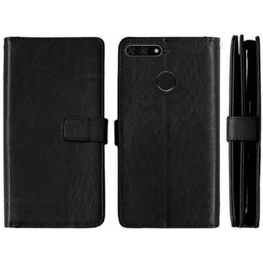 Dobbeltflip Flexi 9-kort Huawei Y6 2018 (ATU-L21)  - Rosa