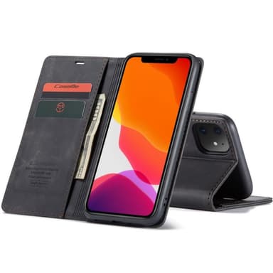 CaseMe Smart Magnet Flipdeksel Apple iPhone 11 (6.1")  - Svart