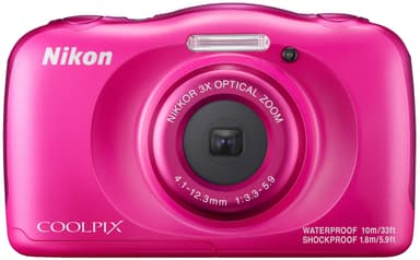 Nikon CoolPix W100 kompaktkamera (rosa)