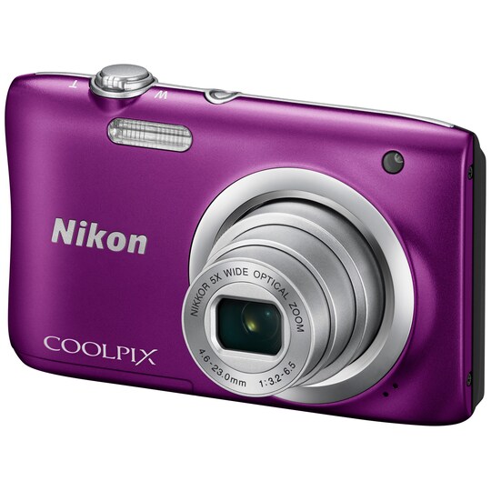 Nikon CoolPix A100 kompaktkamera (lilla)