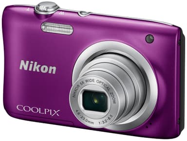 Nikon CoolPix A100 kompaktkamera (lilla)