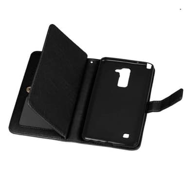 Dobbeltflip Flexi 9-kort LG Stylus 2 (F720)  - Svart
