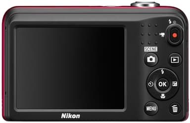 Nikon CoolPix A10 kompaktkamera (rød)
