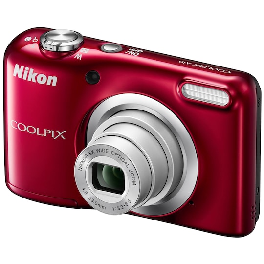 Nikon CoolPix A10 kompaktkamera (rød)