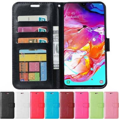 Lommebokdeksel 3-kort Samsung Galaxy A70 (SM-A705F)  - Grønn
