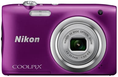 Nikon CoolPix A100 kompaktkamera (lilla)