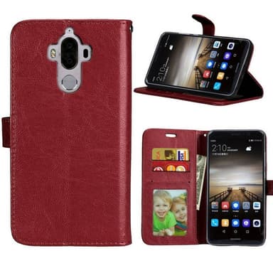 Lommebokdeksel 3-kort Huawei Mate 9 (MHA-L29)  - brun