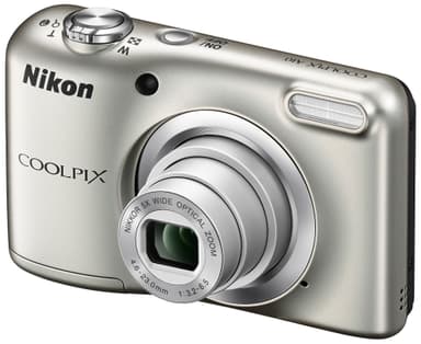 Nikon CoolPix A10 kompaktkamera (sølv)