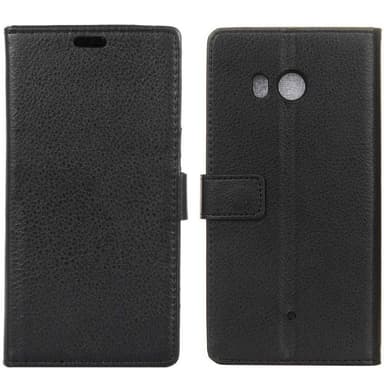 Lommebokdeksel 2-kort HTC U11  - Hvit