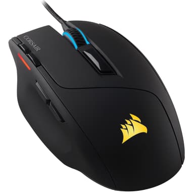 Corsair Sabre RGB 2016 optisk gamingmus (sort) Gamingmus Corsair Gaming mus Elkjøp