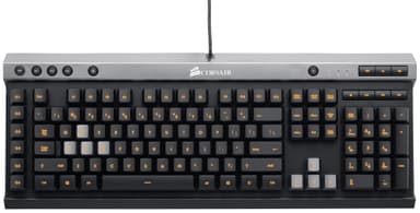 Corsair K40 RGB gaming tastatur (sort) Tastatur Elkjøp Corsair Gaming tastatur Elkjøp