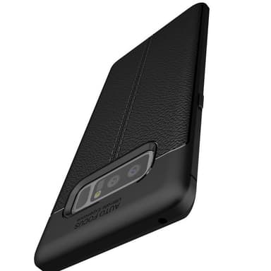 Lærmønstret silikondeksel Samsung Galaxy Note 8 (SM-N950F)  - RØD