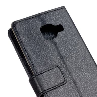 Lommebokdeksel 2-kort Samsung Galaxy A9 2016 (SM-A900F)  - Svart