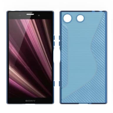 S Line silikondeksel Sony Xperia 1 Compact  - Blå