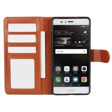 MOVE 2i1 lommebokdeksel Huawei P9 Lite (VNS-L31)  - Lysebrun