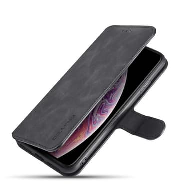 DG-Ming Lommebokdeksel 3-kort Apple iPhone XS Max  - Svart