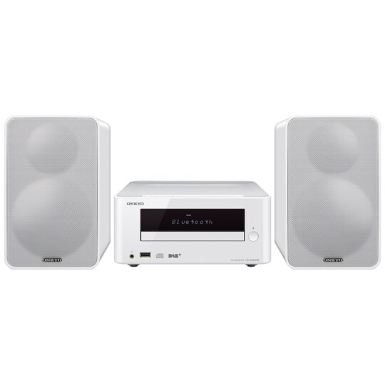 Onkyo Hi-Fi Mini stereosystem (hvit)