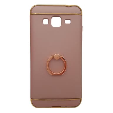 Ring deksel 3i1 Samsung Galaxy J3 / J3 2016 (SM-J300 / J320F)  - RØD