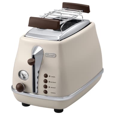 DeLonghi Icona Vintage brødrister CTOV2103 (beige)