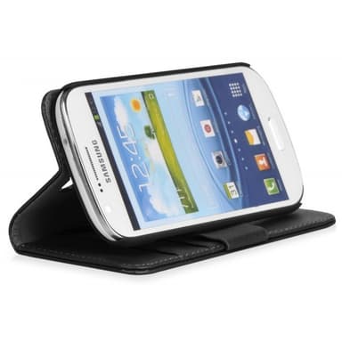 Lommebokdeksel 2-kort Samsung Galaxy Fresh ( GT -s7392)  - Svart