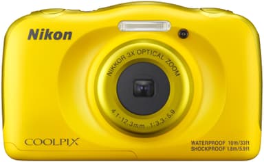 Nikon CoolPix W100 kompaktkamera (gul)
