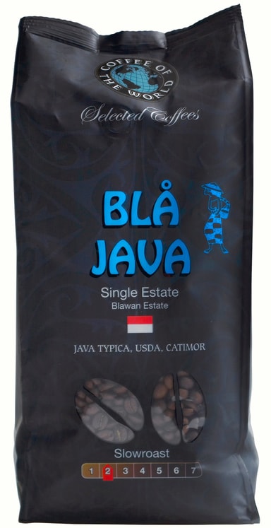 Coffee of the World kaffebønner - Blå Java - Elkjøp