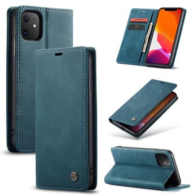 CaseMe Smart Magnet Flipdeksel Apple iPhone 11 (6.1"") - Blå