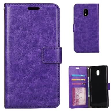 Lommebokdeksel 3-kort Samsung Galaxy J7 2017 (SM-J730F)  - lilla