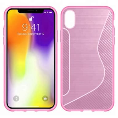 S Line silikondeksel Apple iPhone XS Max (6.5")  - Blå