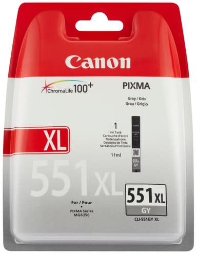 Canon blekkpatron CLI-551XL Grå