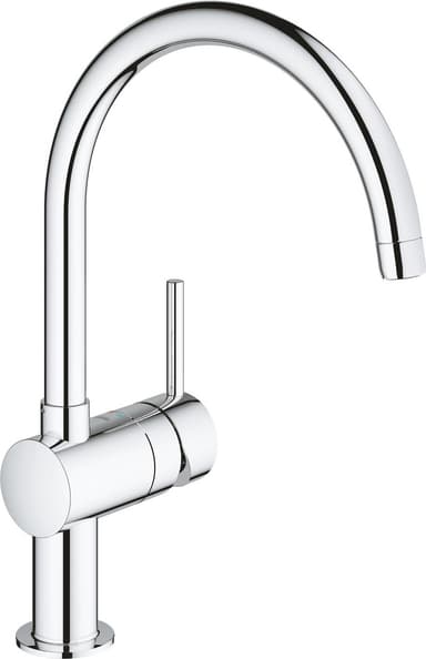 Grohe Minta blandebatteri med C-formet kran (krom)