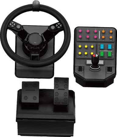 Logitech G Saitek Farming Simulator kontrollsystem (til PC) Logitech G Saitek Farming Simulator kontrollsystem (til PC)