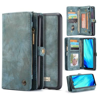 Multi lommebok 11-kort Huawei P30 (ELE-L29) - Blå