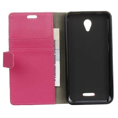 Lommebokdeksel 2-kort ZTE Blade A310  - Rosa