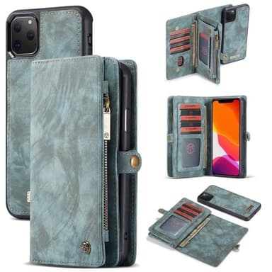Multi lommebok 11-kort Apple iPhone 11 Pro Max (6.5")  - Blå