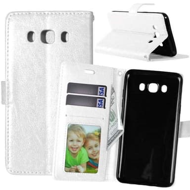 Lommebokdeksel 3-kort Samsung Galaxy J5 2016 (SM-J510F)  - Hvit