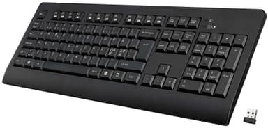 Advent trådløst tastatur (sort)