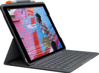 Logitech Slim Folio tastaturetui til iPad 9. generasjon