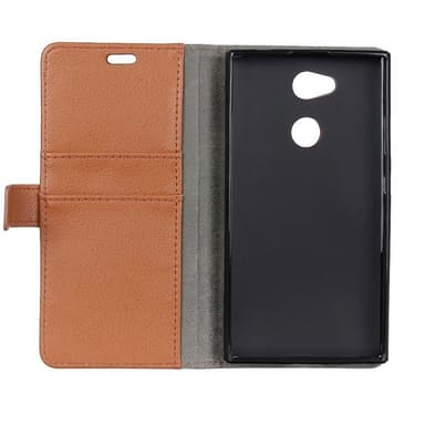 Lommebokdeksel 2-kort Sony Xperia L2 (H3311)  - brun