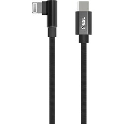 ESL USB-C til Lightning gamingkabel, 1 m (sort)