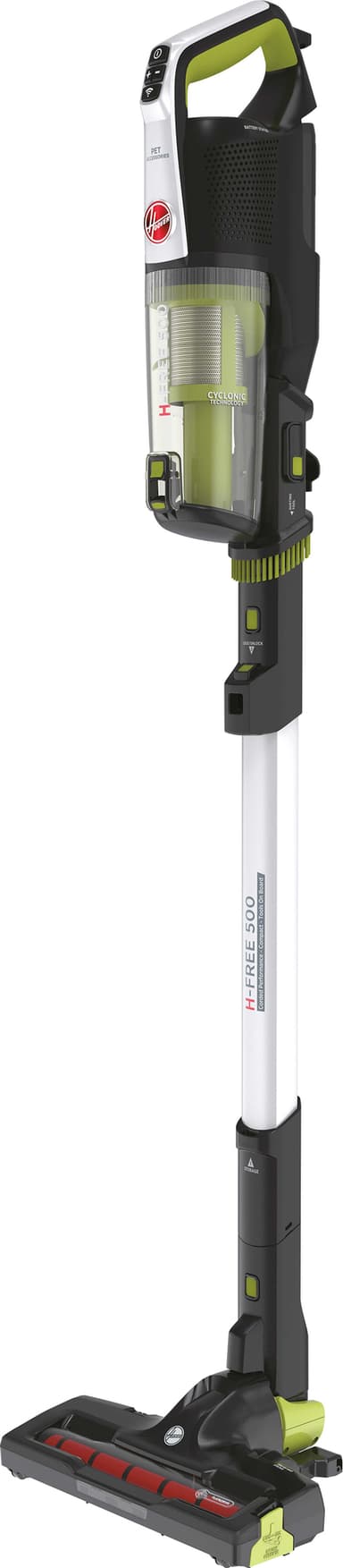 Hoover H-FREE 500 trådløs støvsuger HF522NPW 011