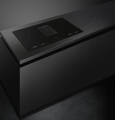 Smeg platetopp med ventilator HOBD682D