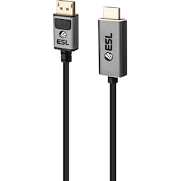 ESL Gaming DisplayPort til HDMI-kabel  (2 m)