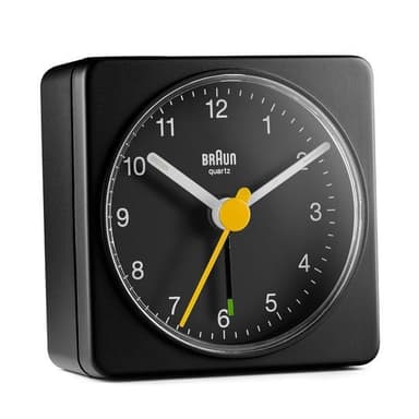 Braun klassisk analog vekkerklokke