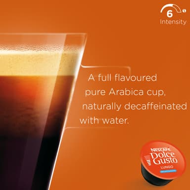 Nescafè Dolce Gusto kapsler - Lungo koffeinfri